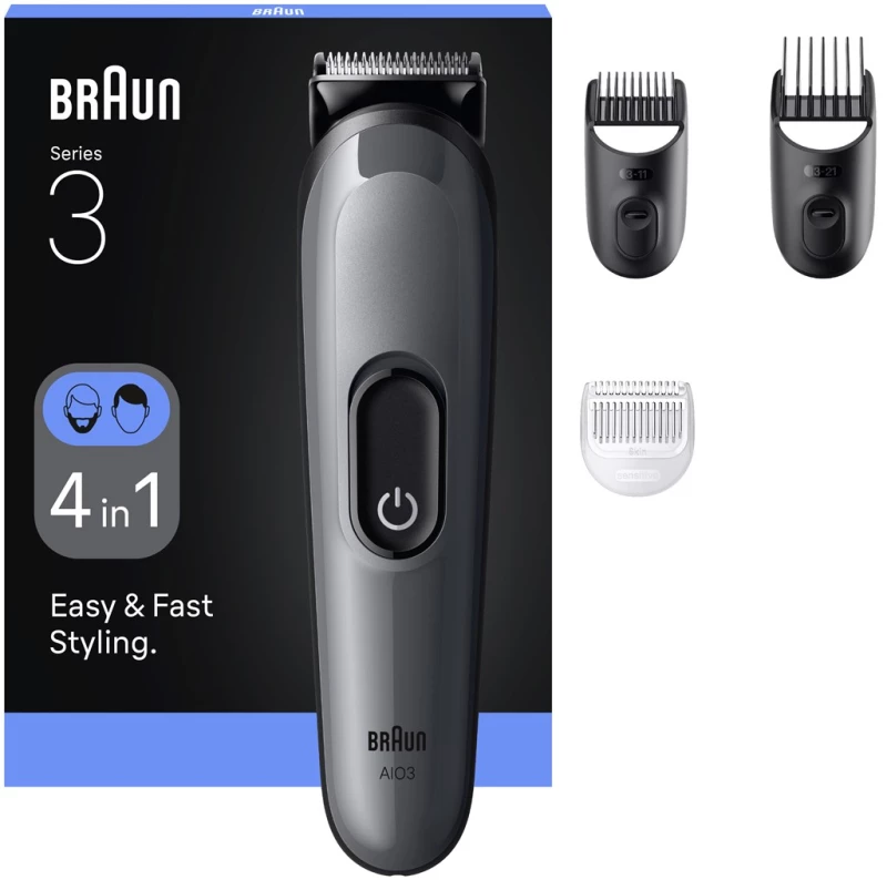 Braun 80789918 hair trimmers/clipper Dark Grey 21 Nickel-Cadmium (NiCd)