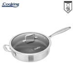 Heinner HR-MRK-28C Ανοξειδωτο Τηγάνι + καπάκι 28x7.5 εκ. TITANIUM3