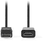 Nedis 233-2614 Cable HDMI male - HDMI male 3m Μαύρο