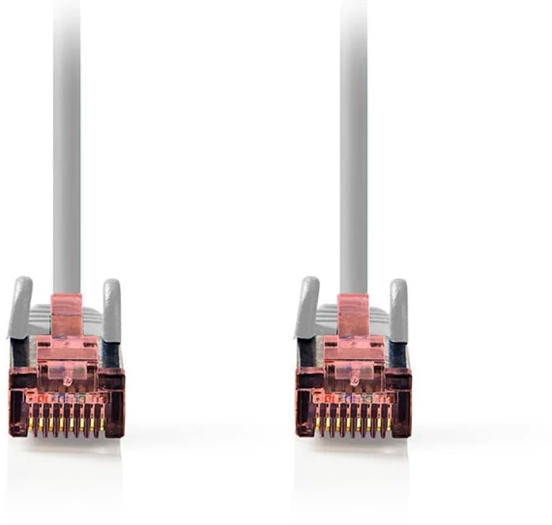 Nedis 233-2541 S/FTP Cat.6 Καλώδιο Δικτύου Ethernet 15m Γκρι 1τμχ