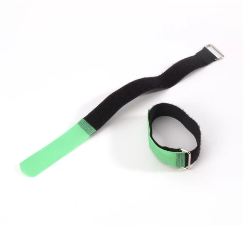 Adam Hall VR 2030 Green - Δεματικό καλωδίων Velcro μήκους 30 cm
