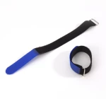 Adam Hall VR 1616 Blue - Δεματικό καλωδίων Velcro μήκους 16 cm