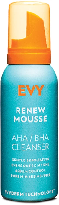 EVY Renew Mousse AHA/BHA Cleanser 100ml