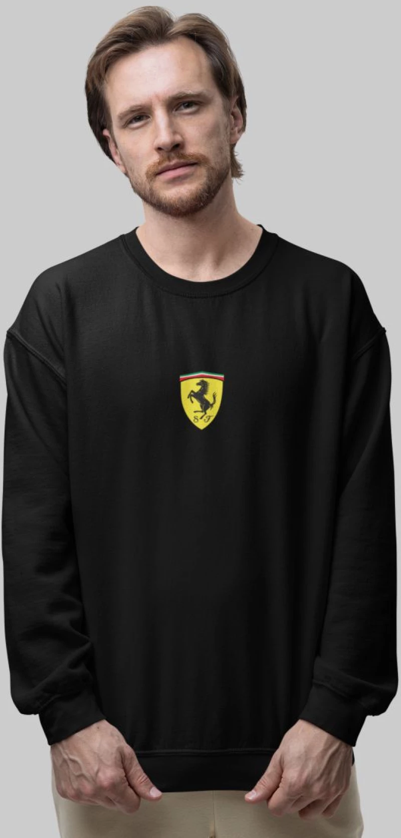 Leclerc x Ferrari Φούτερ - WHITE