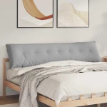 Μαξιλάρι Πλάτης Σκίουρος Γκρί 200 x 19 x 50 εκ ύφασμα Γκρι 42014972
