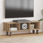 Βάση TV Artisan Oak 100 x 35 x 35 εκ Επεξεργασμένο ξύλο Καφέ 891039