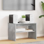 Ντουλάπι TV Σκυρόδεμα Γκρι 60 x 35 x 40 εκ. Επεξεργασμένο ξύλο Γκρι 8000295