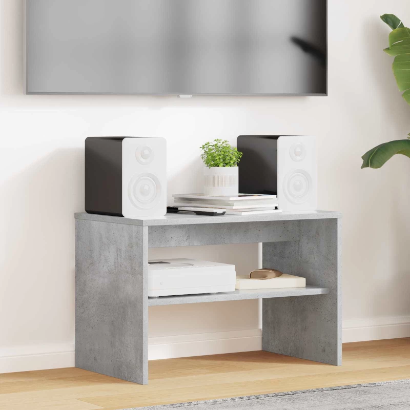 Ντουλάπι TV Σκυρόδεμα Γκρι 60 x 35 x 40 εκ. Επεξεργασμένο ξύλο Γκρι 8000295