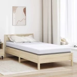 Στρώματα Λευκό 90 x 190 cm 100% ύφασμα πολυεστέρα με τζακάρ Λευκό 4106244