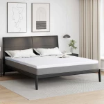 Μαξιλάρι Στρώματος Λευκό 180 x 200 cm Τζελ Μνήμης Φόρμα Λευκό 4106284