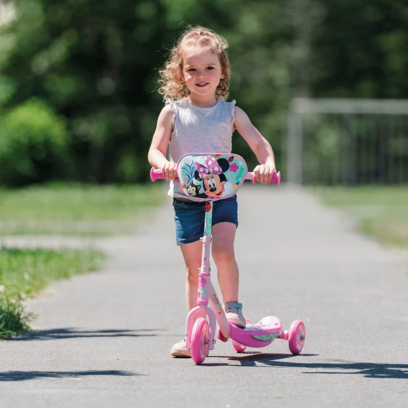 ΠΑΙΧΝΙΔΟΛΑΜΠΑΔΑ ΠΑΙΔΙΚΟ SCOOTER MINNIE ΜΕ 3 ΡΟΔΕΣ 3-5 ΕΤΩΝ- 1500-50287