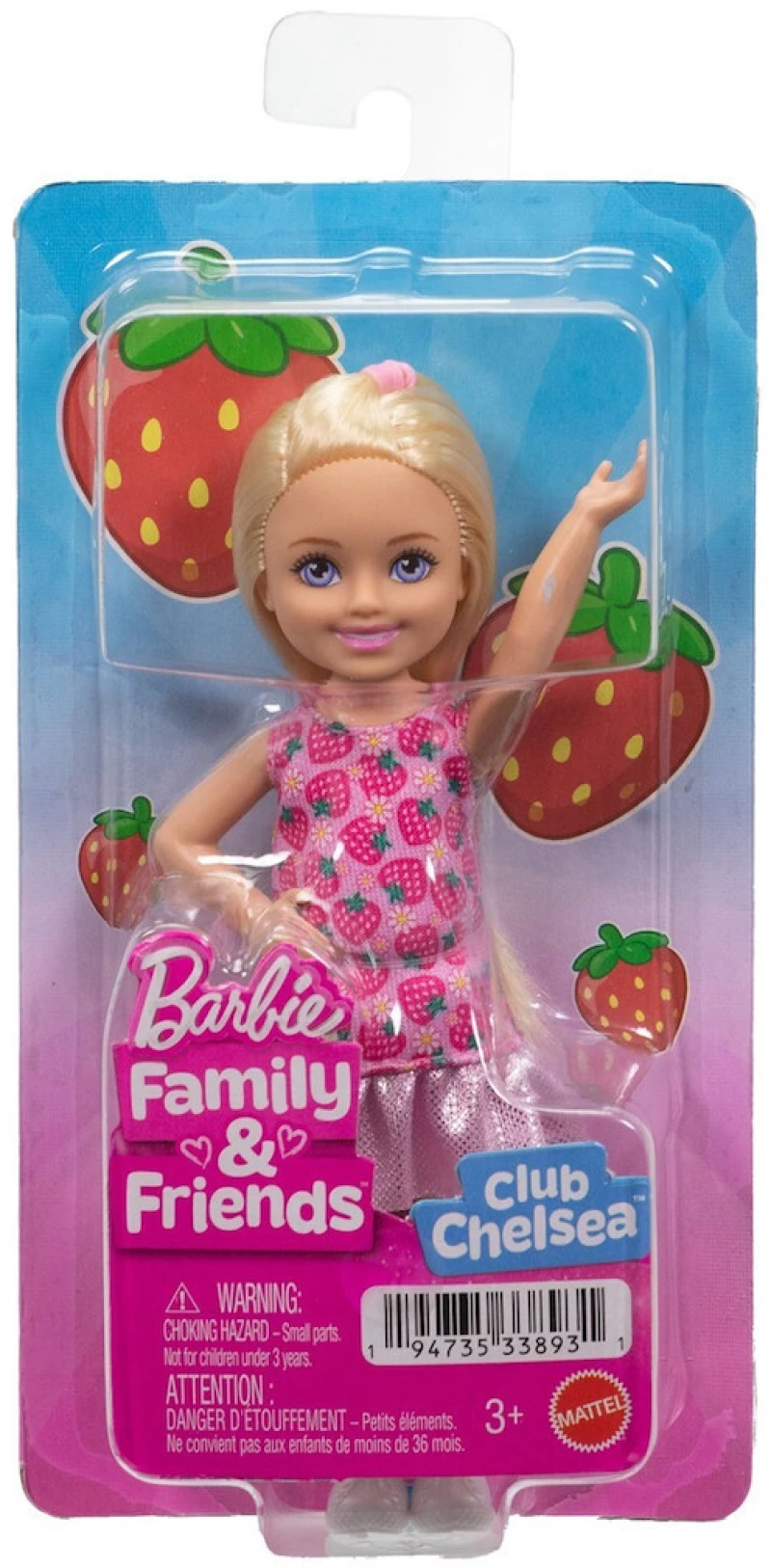 BARBIE CHELSEA & ΦΙΛΕΣ - ΦΟΡΕΜΑ ΦΡΑΟΥΛΑ - JJB33- DWJ33