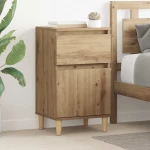Κομοδίνο Artisan Oak 40 x 35 x 70 εκ. Επεξεργασμένο ξύλο Καφέ 881235