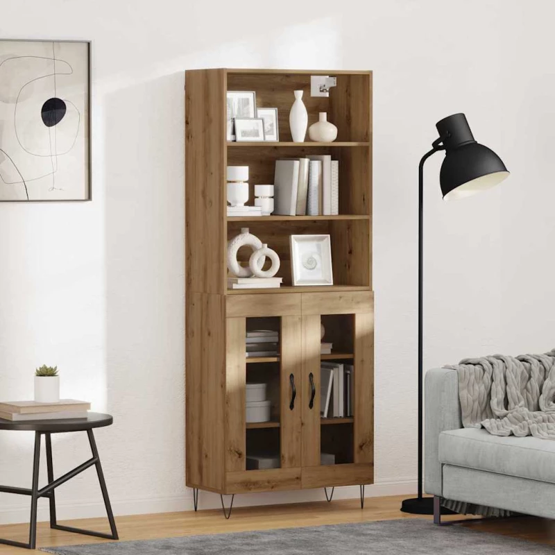 Highboard Artisan Oak 69,5 x 34 x 180 εκ. Επεξεργασμένο ξύλο Καφέ 3403172