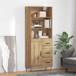Highboard Artisan Oak 69,5 x 32,5 x 180 εκ Επεξεργασμένο ξύλο Καφέ 3415880