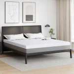 Στρώματα Λευκό 200 x 200 cm 100% ύφασμα πολυεστέρα με τζακάρ Λευκό 4106252