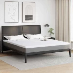 Στρώματα Λευκό 200 x 200 cm 100% ύφασμα πολυεστέρα με τζακάρ Λευκό 4106230