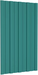 Πάνελ οροφής 36 pcs Πράσινο 80 x 45 cm Γαλβανισμένος χάλυβας Πράσινο 42047110