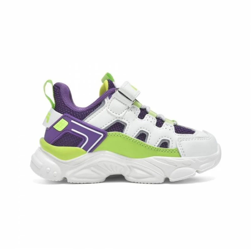 FILA MEMORY SPINEL 3V INF SNEAKERS 7YF33002 816 WHITE/PURPLE/GREEN