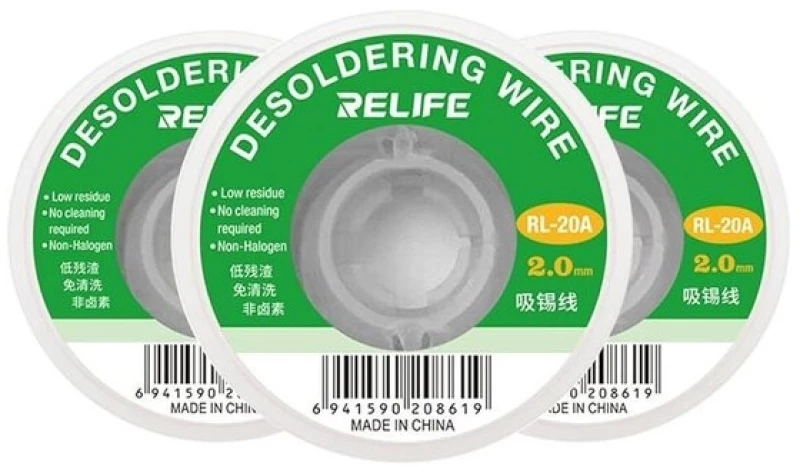 RELIFE Soldering Wick/Low Residue RL-20A