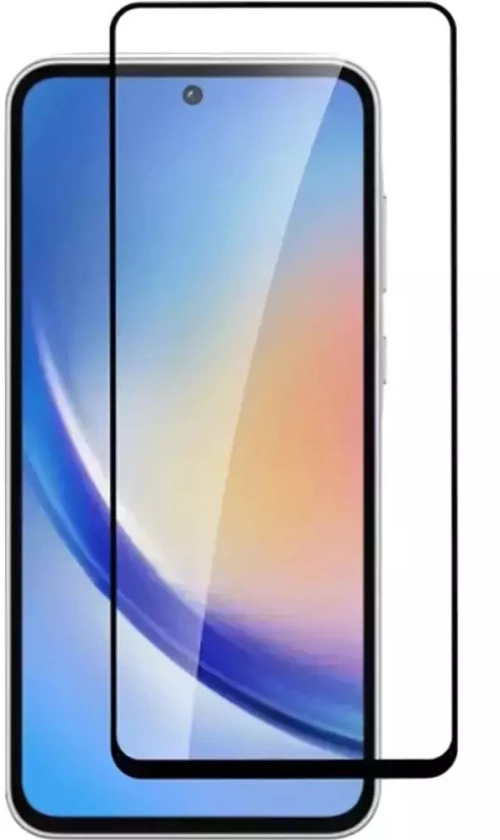 Full Glue Full Face Tempered Glass for Samsung Galaxy A36 5G Black