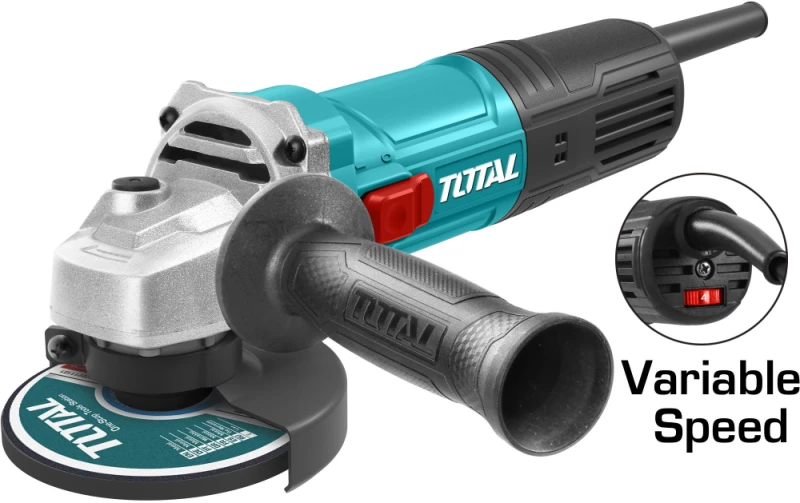 Γωνιακός ηλεκτρονικός λειαντήρας 900W – 125mm Total TG109125565