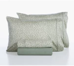 Σετ Σεντόνια Υπέρδιπλα 4 Τεμαχίων Nef-Nef Calming Sage Green 240x270