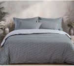 Σετ Σεντόνια Υπέρδιπλα 4 Τεμαχίων Nef-Nef Dominat Silver Grey 240x270