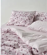 Σετ Σεντόνια Μονά 3 Τεμαχίων Kentia Yuli 18 Old Rose- White 160x270