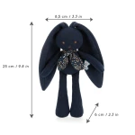 Υφασμάτινο Κουνελάκι Lapinoo Μικρό - Midnight Blue KA972202