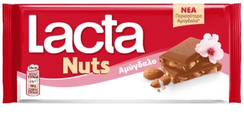 Lacta Σοκολάτα Αμύγδαλο 85gr