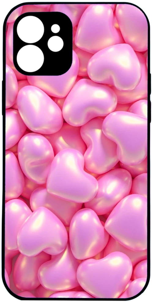 Pink Hearts cute - Google Pixel 8A 5G