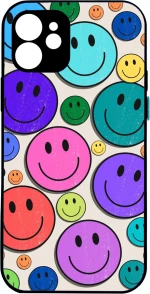Colorful Faces - iPhone 12 Mini