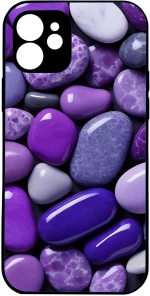 Purple Pebbles - iPhone 13 mini