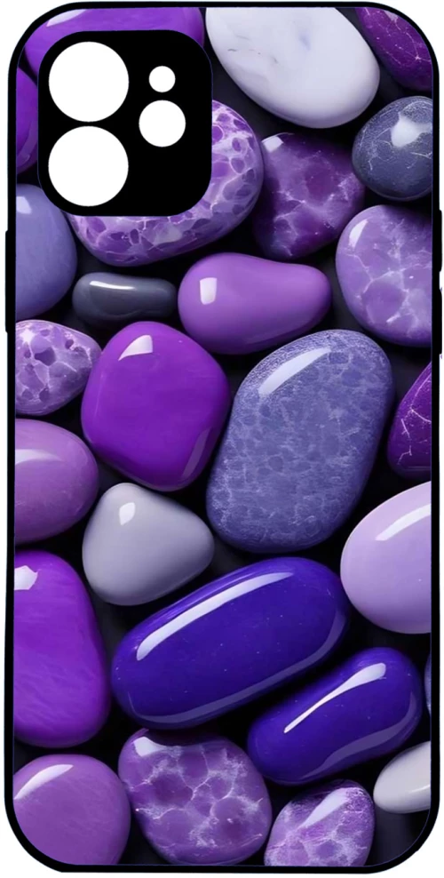 Purple Pebbles - iPhone 12 Pro Max
