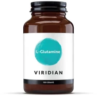 VIRIDIAN L-Glutamine Συμπλήρωμα Διατροφής Αμινοξέος L-Γλουταμίνης Σε Σκόνη 100g