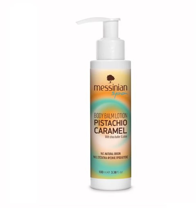 Messinian Spa Body Balm Γαλάκτωμα Σώματος Pistachio Caramel 100ml