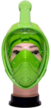 Μάσκα θαλάσσης Full Face με αναπνευστήρα - F-117A - 127122 - Green