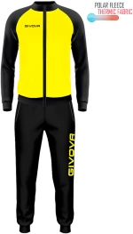 GIVOVA GIVOVA CUBA TRKCSUIT POLARFLEECE YEL/BLK TR034-0710