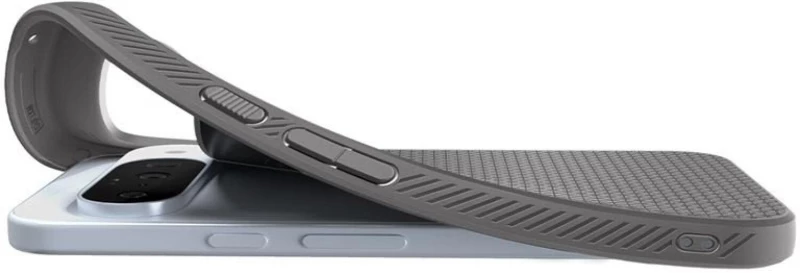 Θήκη Google Pixel 10 / 10 Pro Spigen Liquid Air MagFit Σιλικόνης με MagSafe Qi2 - Marble Gray (ACS09697)