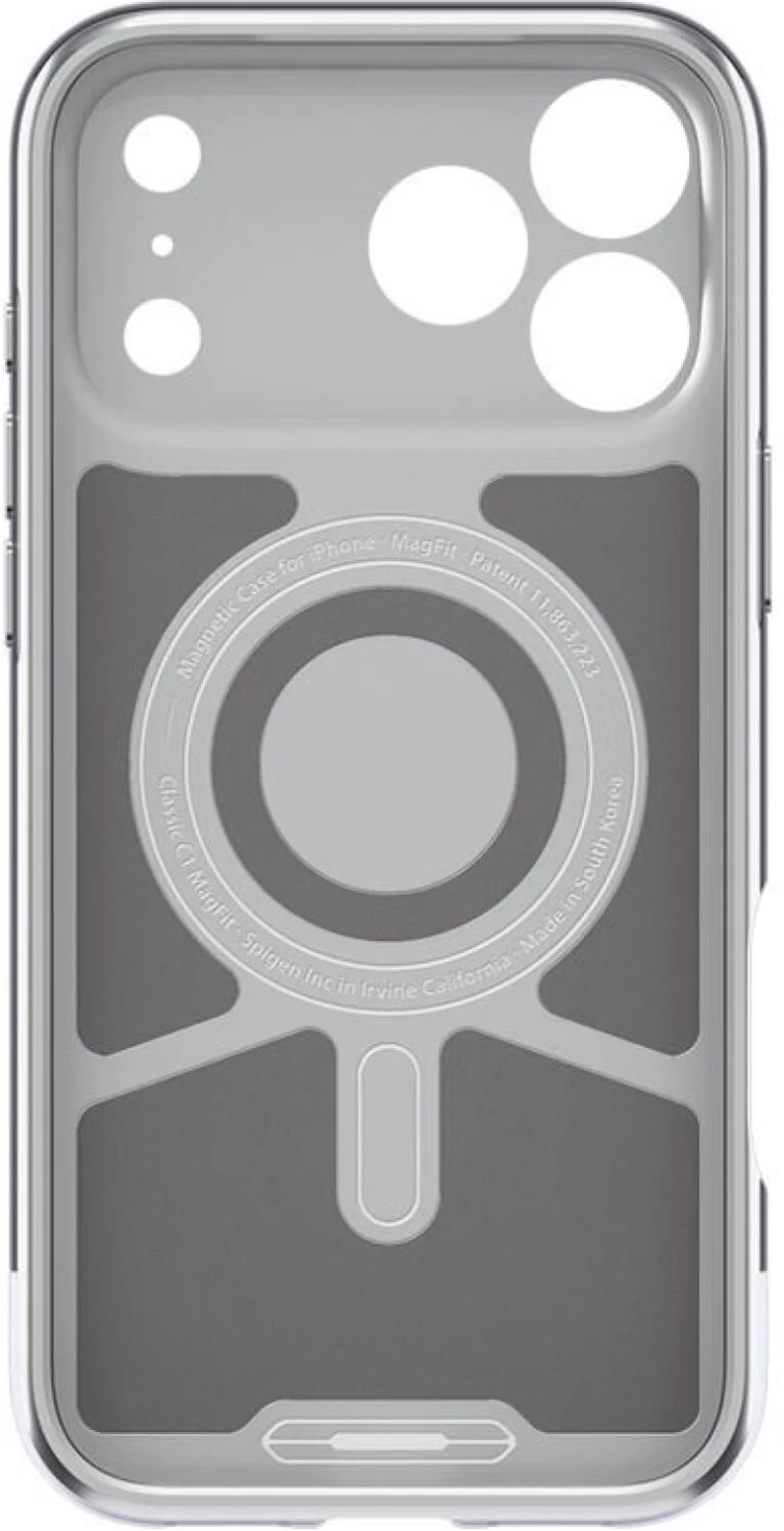 Θήκη iPhone 17 Pro Max Spigen Classic C1 MagFit Ανθεκτική Σκληρή με MagSafe - Graphite (ACS10293)