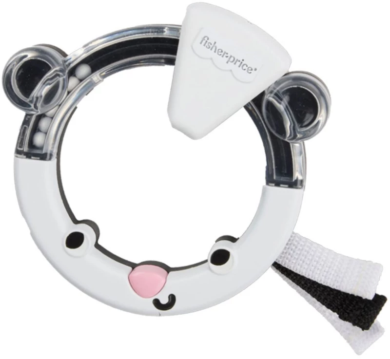 FISHER PRICE ΚΟΥΔΟΥΝΙΣΤΡΑ ΖΩΑΚΙ - ΛΕΥΚΟ (#JKW57)