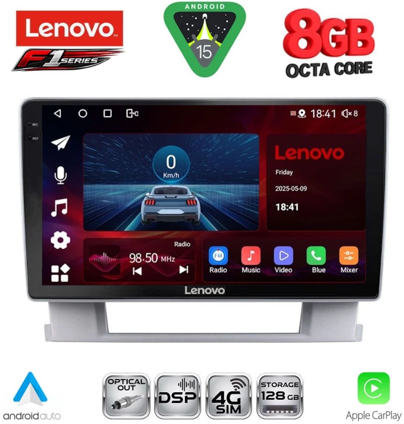 LENOVO SSR 10482_CPA (9inc) MULTIMEDIA TABLET for OPEL ASTRA J mod. 2010-2016