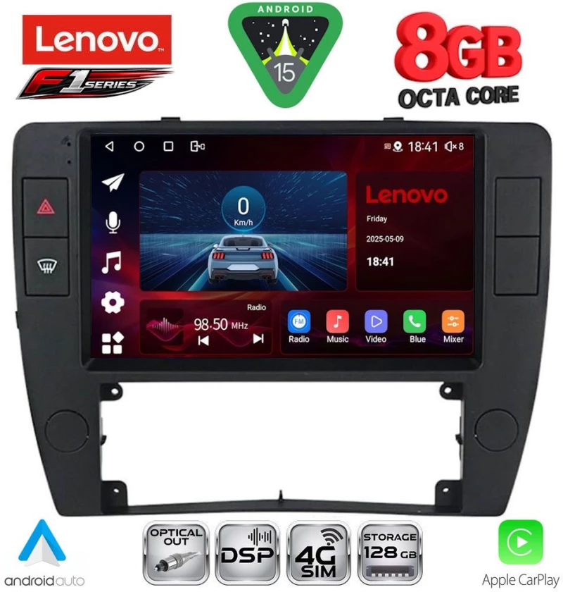 LENOVO SSR 10749_CPA  (9inc) MULTIMEDIA TABLET for VW PASSAT mod. 2000-2005