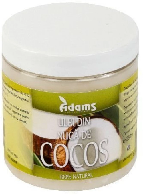 ADAMS λάδi καρύδας 100ml
