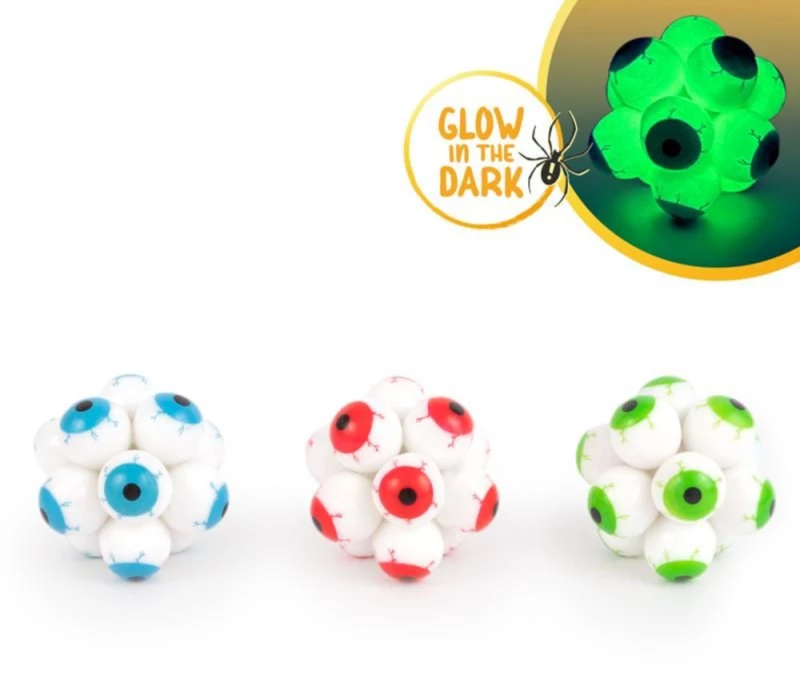 Μπαλάκι Τrend Zombie Zone Βouncing 5,8cm Glow in the Dark 964007 (τυχαία επιλογή)
