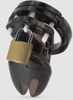 Κλουβί Πέους Με Κλειδαριά Lock My Cock Plastic Chastity Cage With Lock - Μαύρο