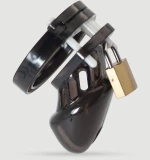 Κλουβί Πέους Με Κλειδαριά Lock My Cock Plastic Chastity Cage With Lock - Μαύρο