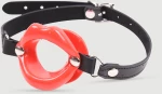 O Ring Gag Σε Σχήμα Στόματος O Ring Gag Mouth Shaped - Κόκκινο