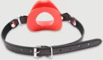 O Ring Gag Σε Σχήμα Στόματος O Ring Gag Mouth Shaped - Κόκκινο